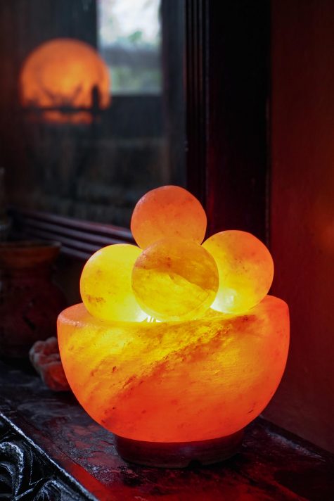 Himalayan Crystal Salt Lamp – Bowl with Balls
