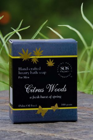Hemp Soap for Men-Citrus Woods