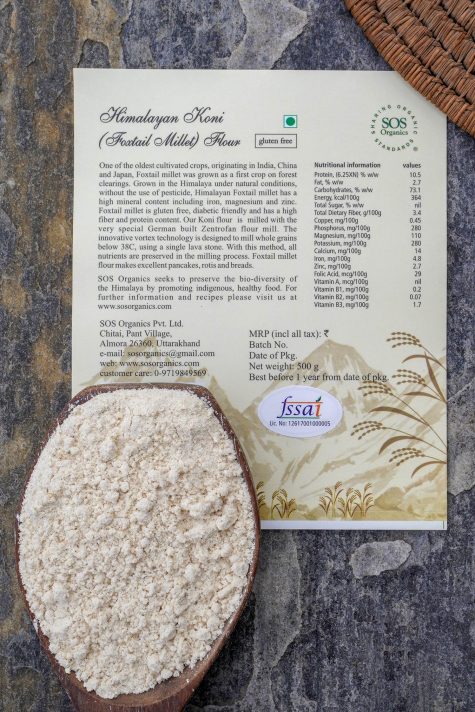 Himalayan Koni (Foxtail Millet) Flour