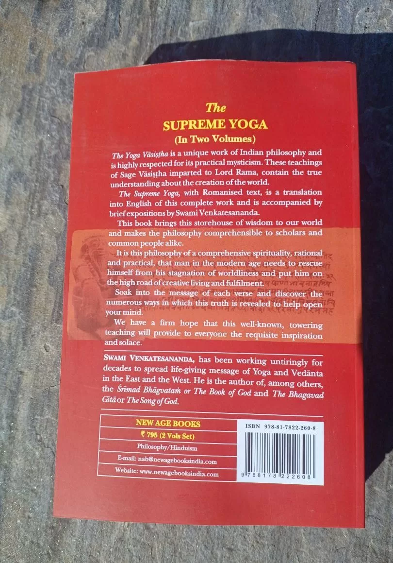 Yoga Vashist - The Supreme Understanding